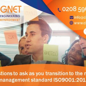 12 Key Questions to ask as you transition to the new quality management standard 12 Key Questions to ask as you transition to the new quality management standard